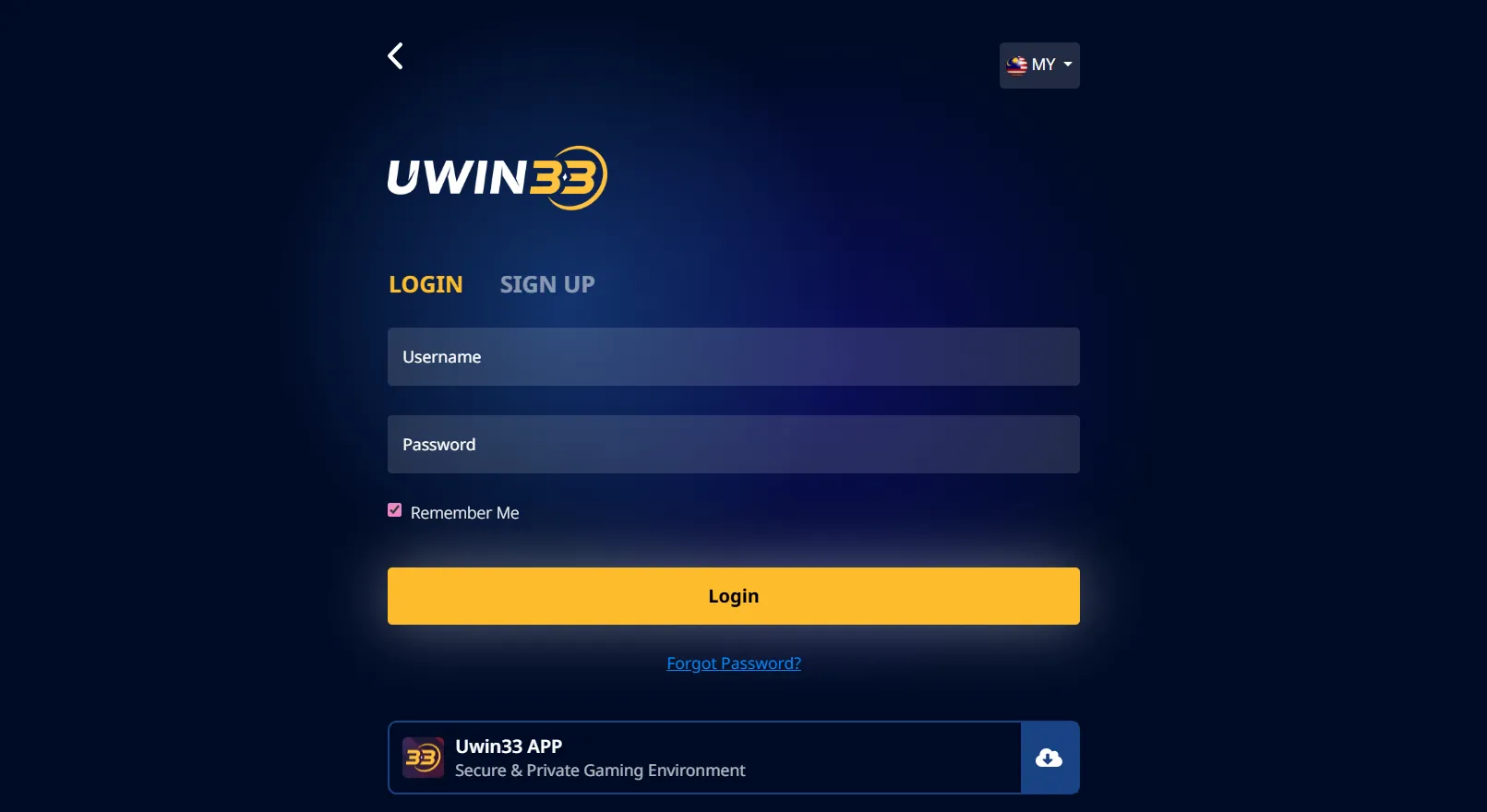 Step-by-Step Uwin33 Login Guide