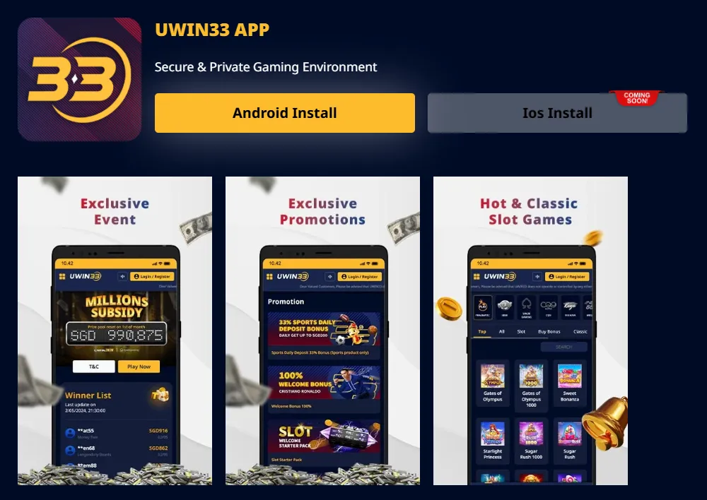 Uwin33 App – Play Anytime, Anywhere 